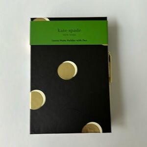 Kate Spade Loose Note Holder with Pen